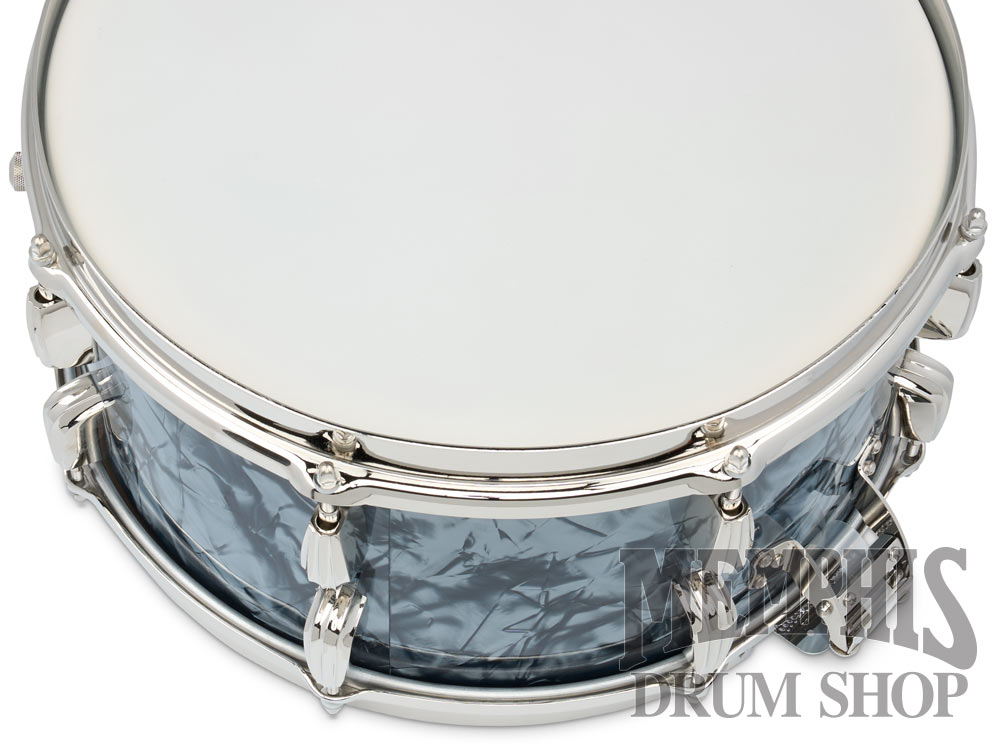 Slingerland 14x7 Limited Edition Radio King Snare Drum - Black Diamond Pearl