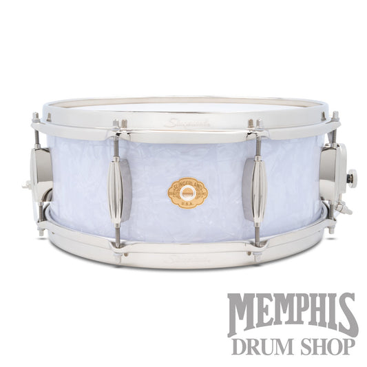 Slingerland 14x5.5 Radio King Artist Snare Drum - White Marine Pearl