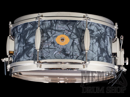 Slingerland 14x6.5 Radio King Artist Snare Drum - Black Diamond Pearl