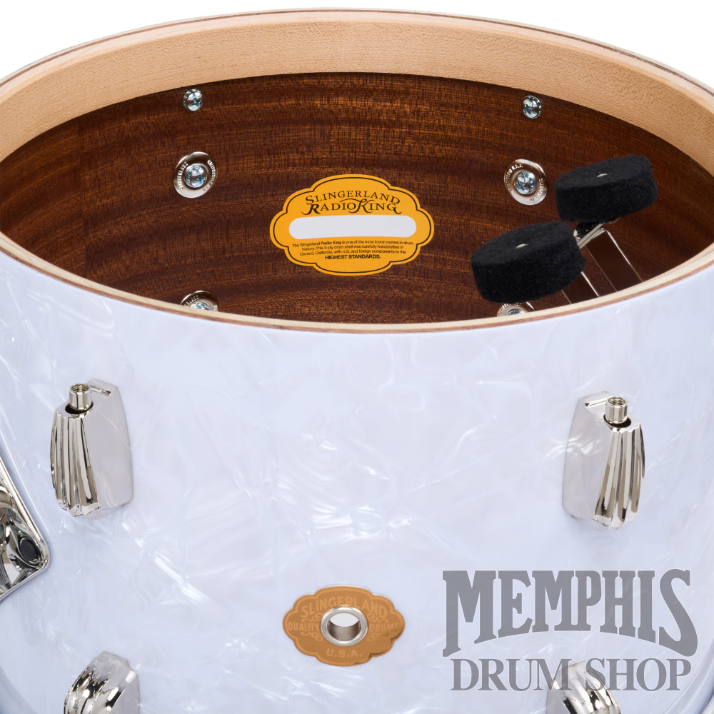 Slingerland Radio King Outfit 22/12/14/16 - White Marine Pearl