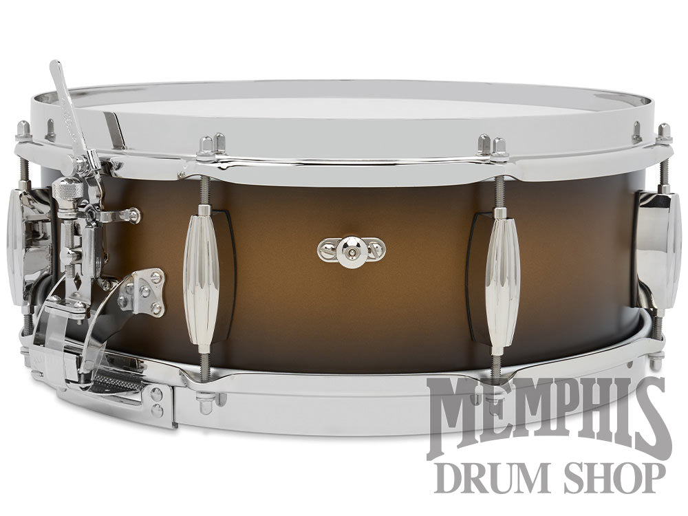 Slingerland 14x5 Limited Edition Radio King Snare Drum - Black & Gold Duco