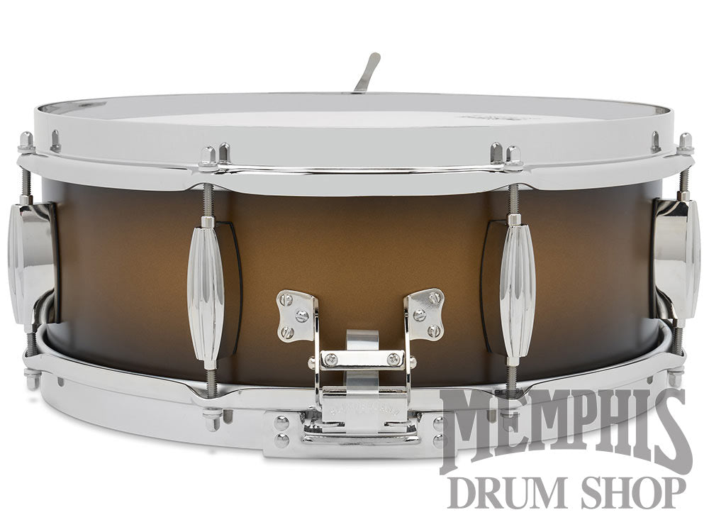 Slingerland 14x5 Limited Edition Radio King Snare Drum - Black & Gold Duco