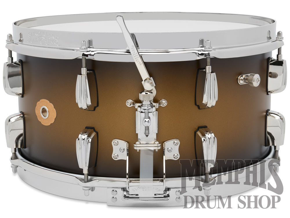 Slingerland 14x7 Limited Edition Radio King Snare Drum - Black & Gold Duco