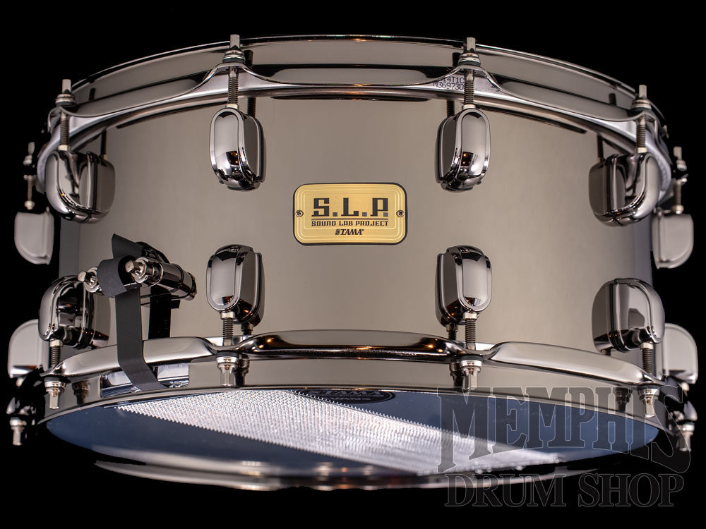 Tama 14x6.5 S.L.P. Black Brass Snare Drum (LBR1465) – Memphis Drum