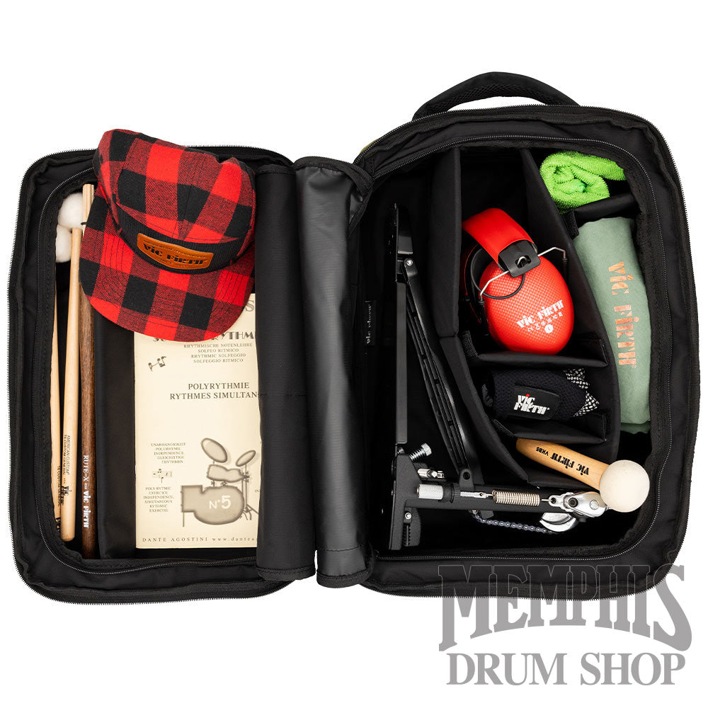 Vic Firth Professional Tech Backpack - Green/Black