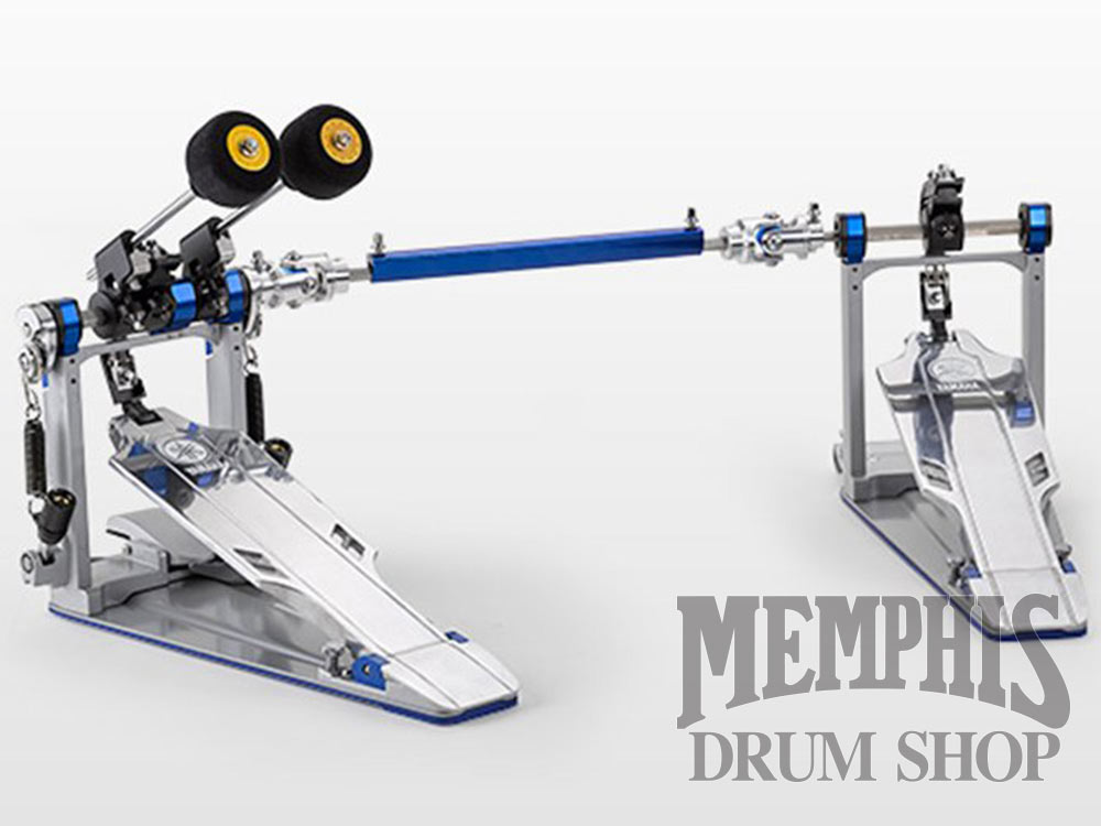 drum kit with double bass pedal Yamaha FP9 Double Chain Drive Double Bass Drum Pedal with Case