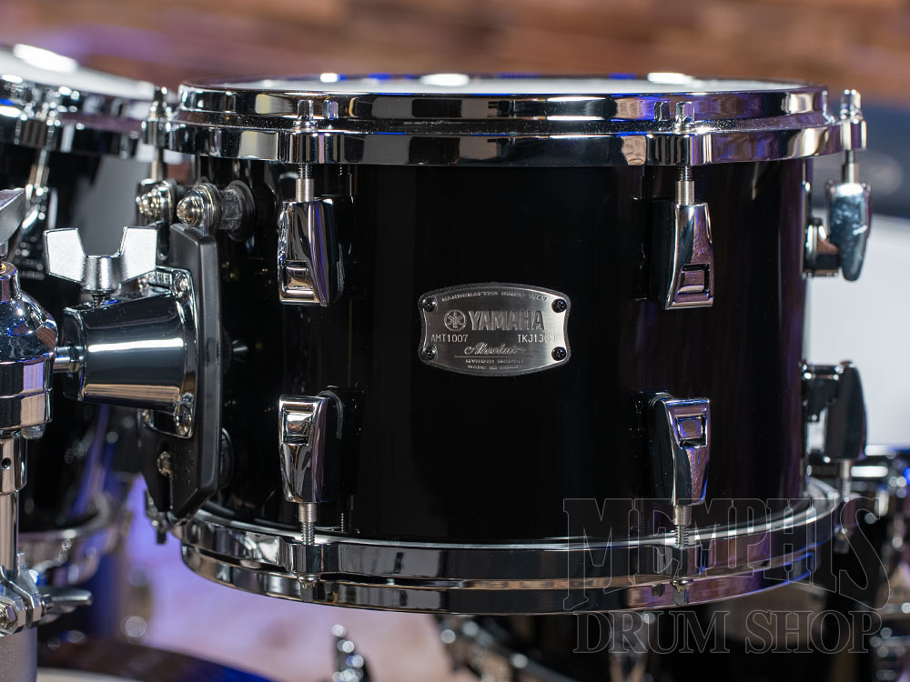 Yamaha Absolute Hybrid Maple Drum Set 22/10/12/14 - Solid Black