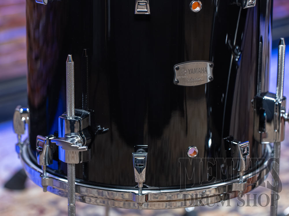 Yamaha Absolute Hybrid Maple Drum Set 22/10/12/14 - Solid Black
