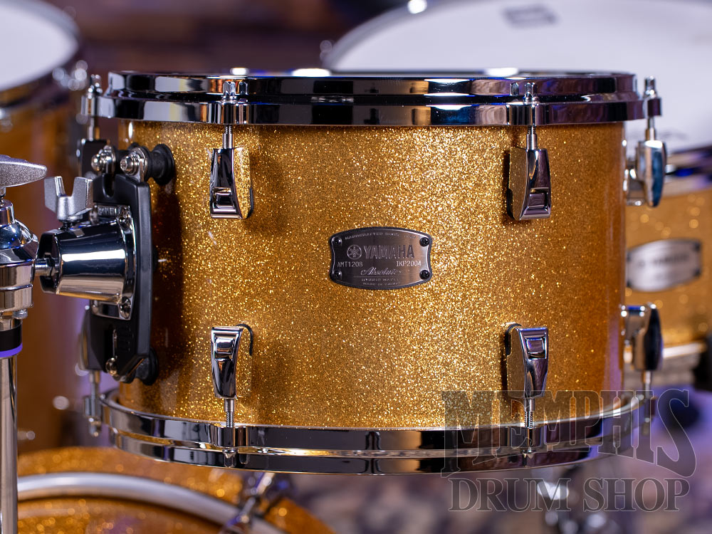 Yamaha Absolute Hybrid Maple Drum Set 18/12/14 - Gold Champagne Sparkle
