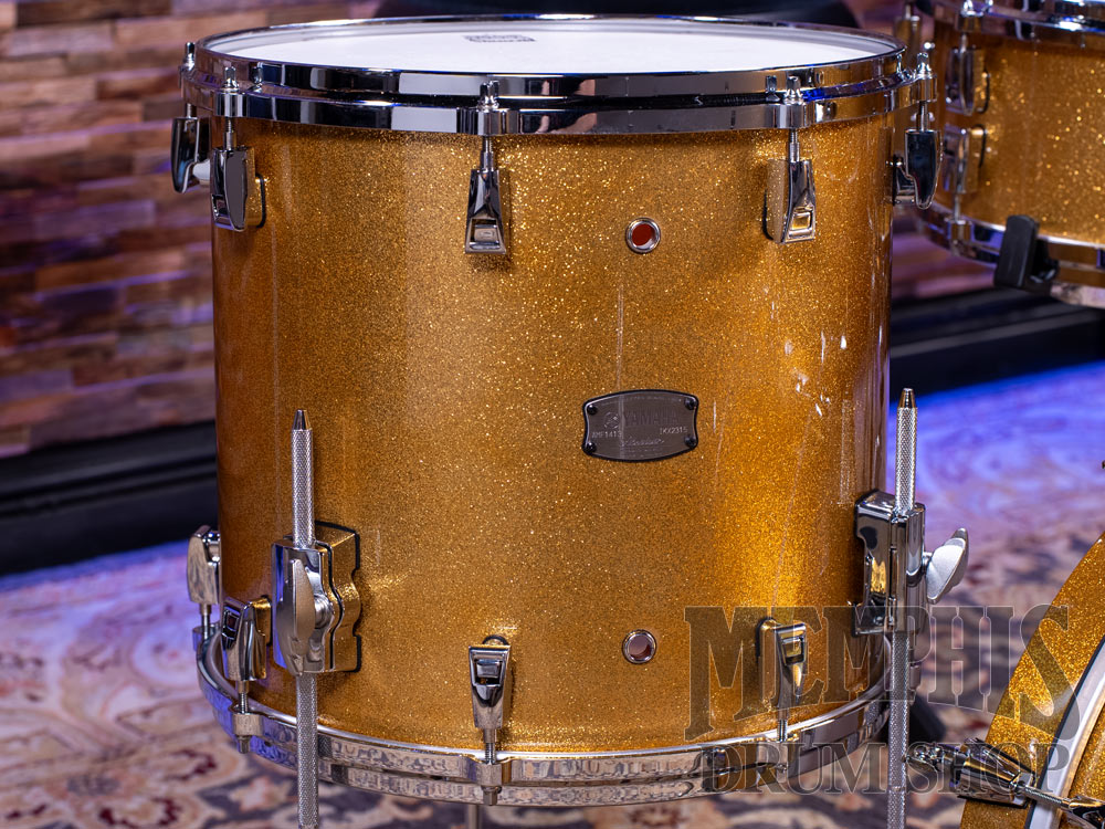 Yamaha Absolute Hybrid Maple Drum Set 18/12/14 - Gold Champagne Sparkle