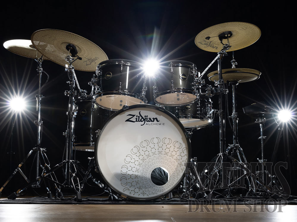 Zildjian ALCHEM-E Series Gold EX Drum Kit Bundle - Single Pedal