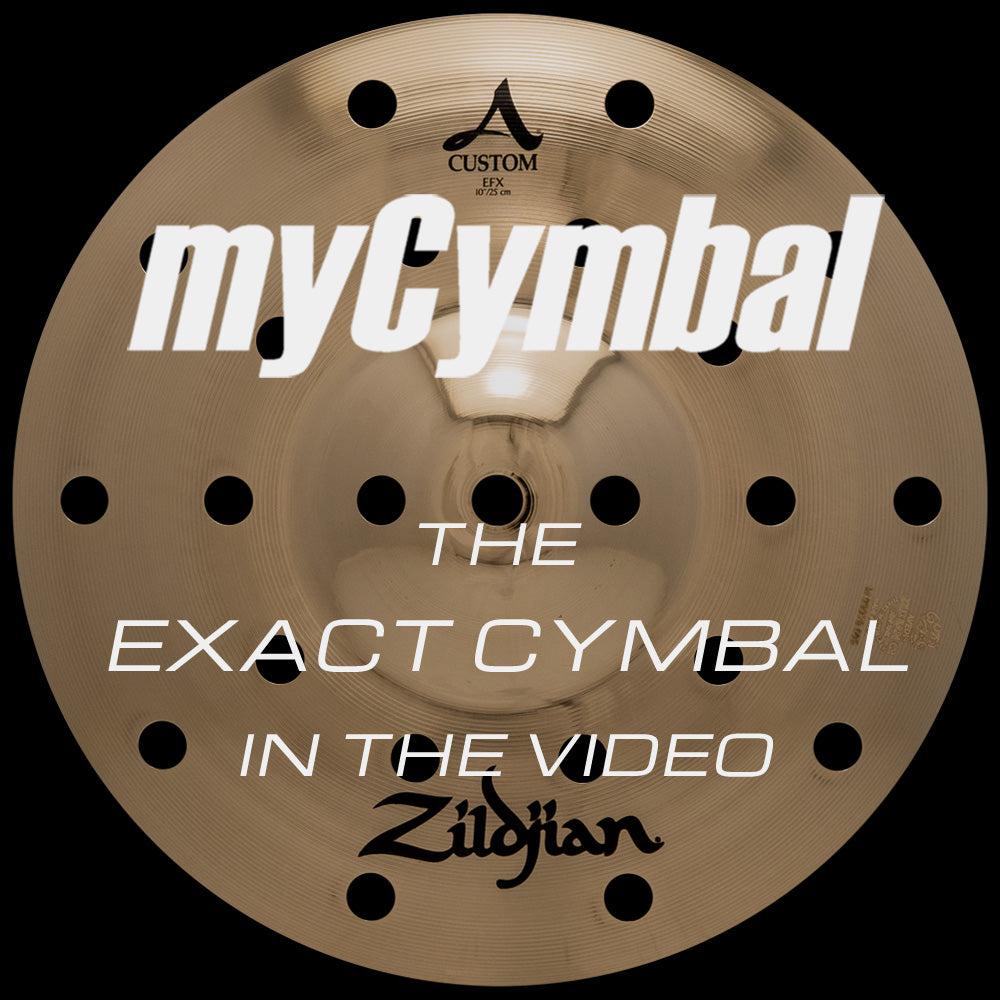 Zildjian 10" A Custom EFX Splash Cymbal 258g