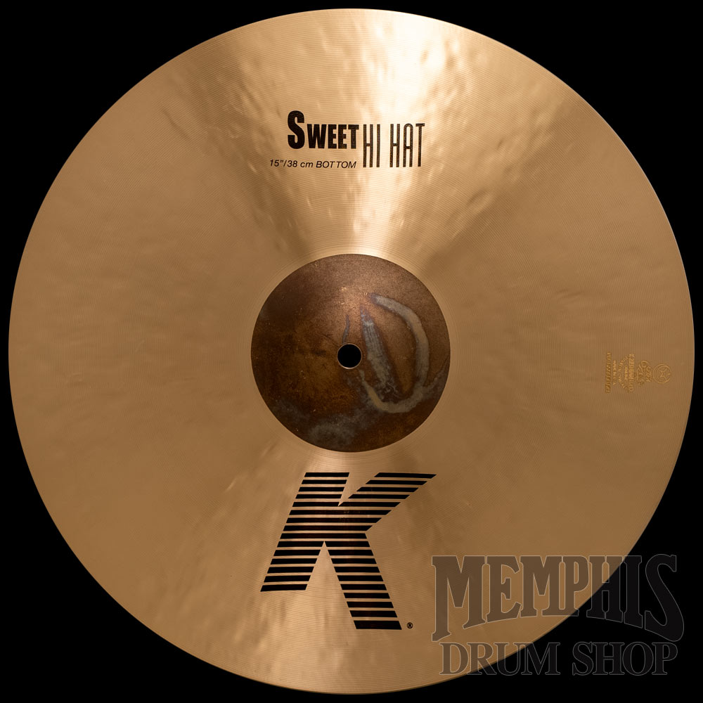 Zildjian 15" K Sweet Hi-Hat Bottom Cymbal
