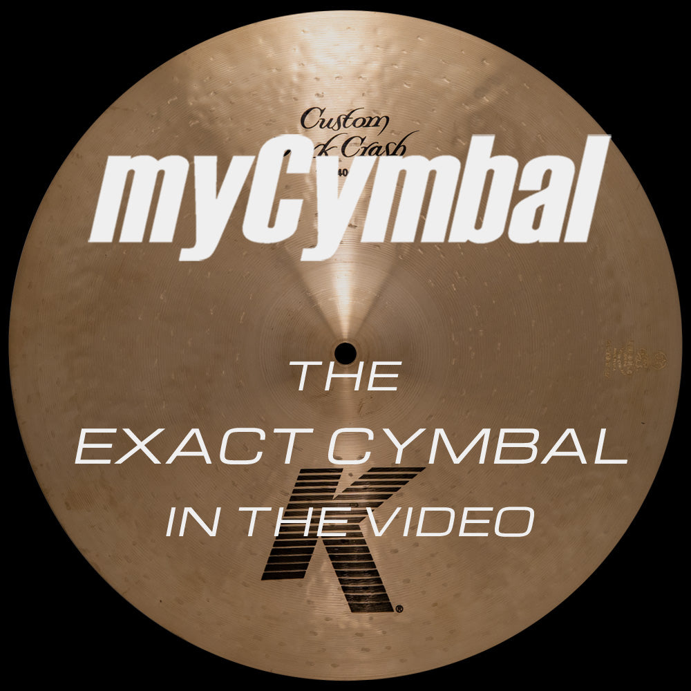 Zildjian 16" K Custom Dark Crash Cymbal 1045g