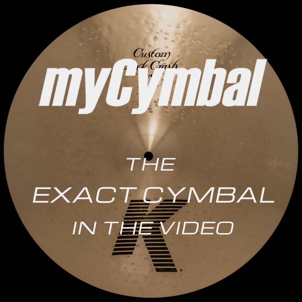 Zildjian 17" K Custom Dark Crash Cymbal 1122g