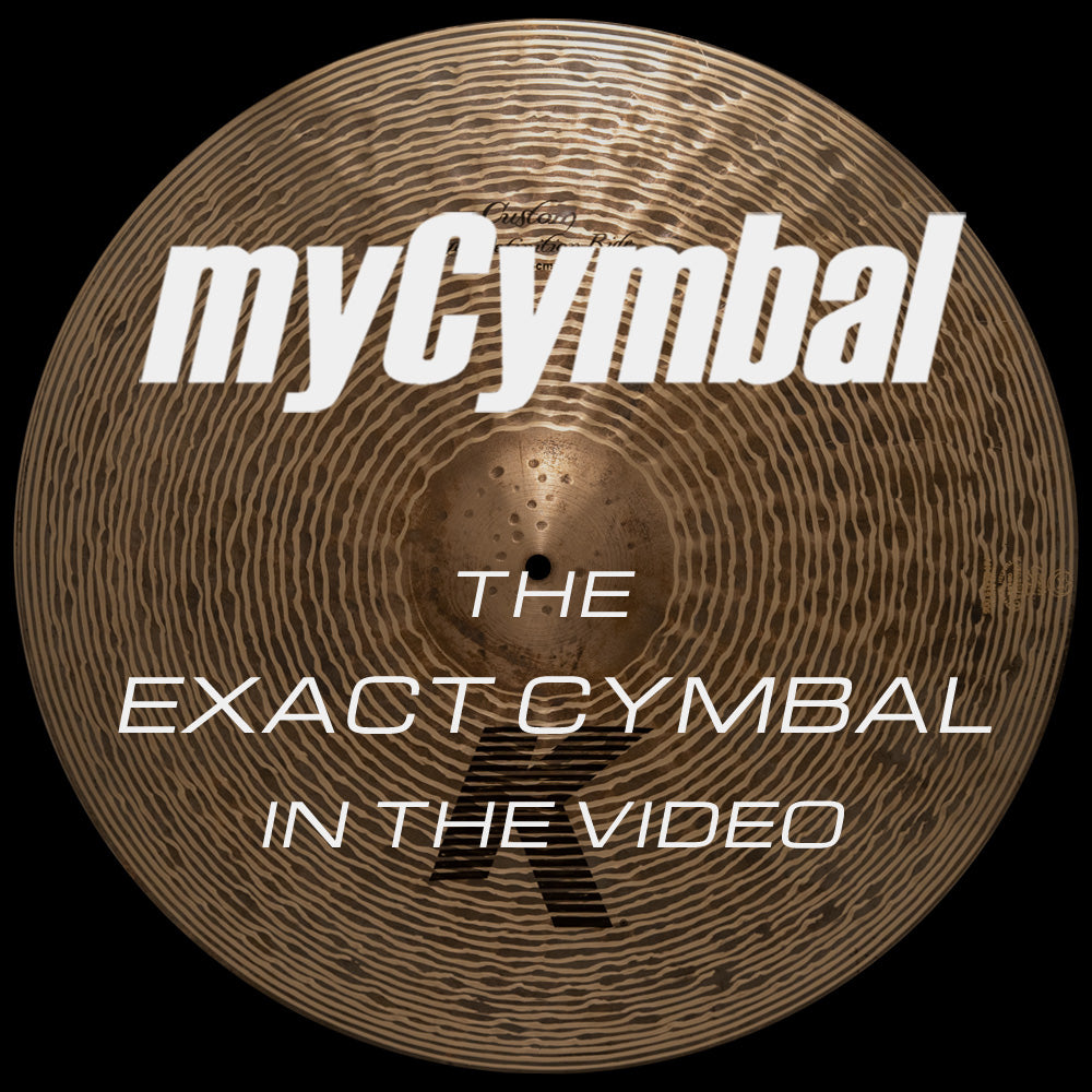 Zildjian 22" K Custom High Definition Ride Cymbal 2637g