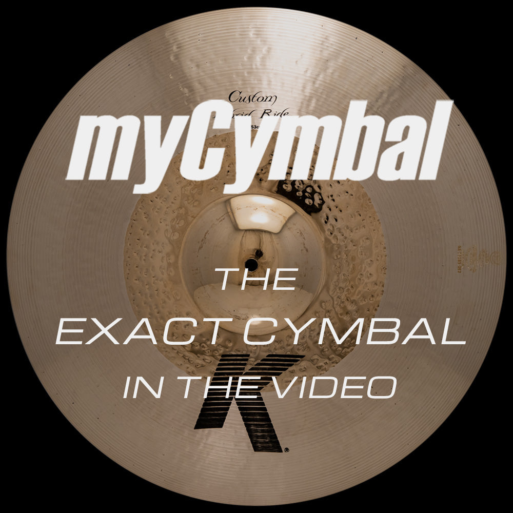 Zildjian 21" K Custom Hybrid Ride Cymbal 3019g