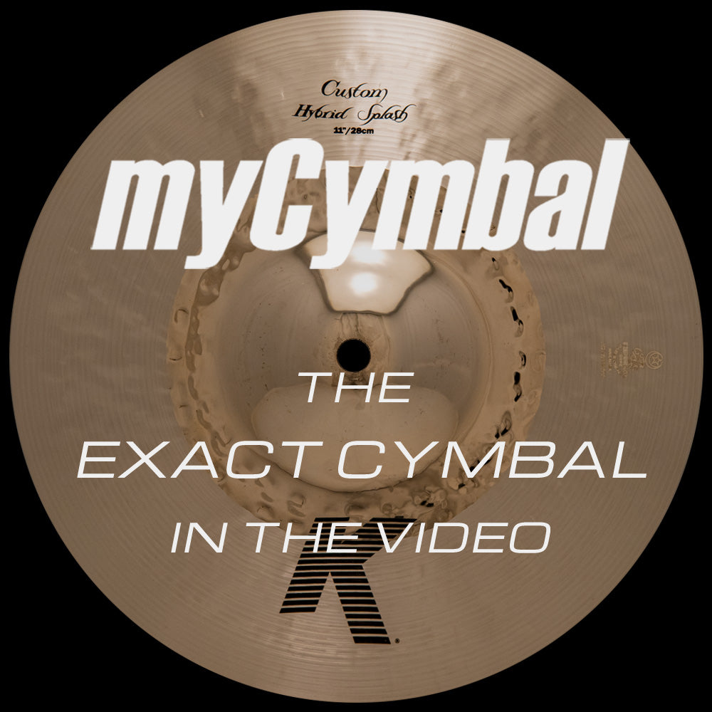Zildjian 11" K Custom Hybrid Splash Cymbal 363g
