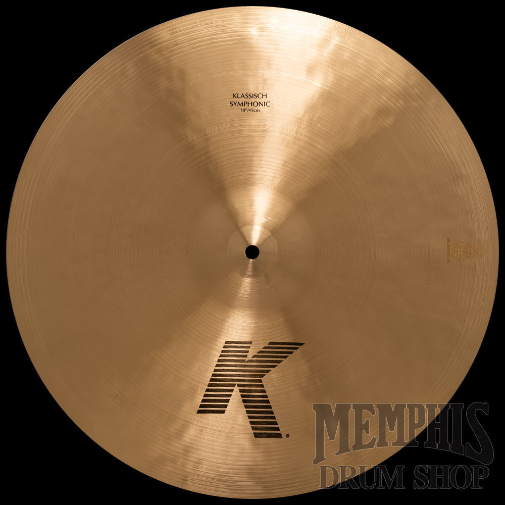 Zildjian 18" K Klassisch Symphonic Suspended Cymbal