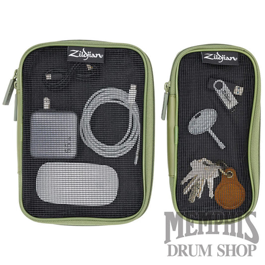 Zildjian Accessory Pouch Set 2 pack - Sage Green