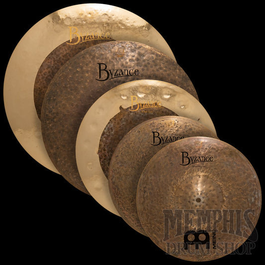 Meinl Byzance Dark/Dual Mix Special Pack + Free 18" Dark Crash