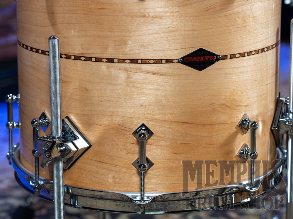Craviotto Custom Shop Maple Drum Set with Maple Inlay 18/12/14