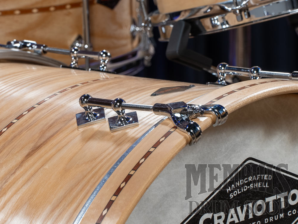 Craviotto Custom Shop Ash Drum Set with Walnut Inlay 22/12/16