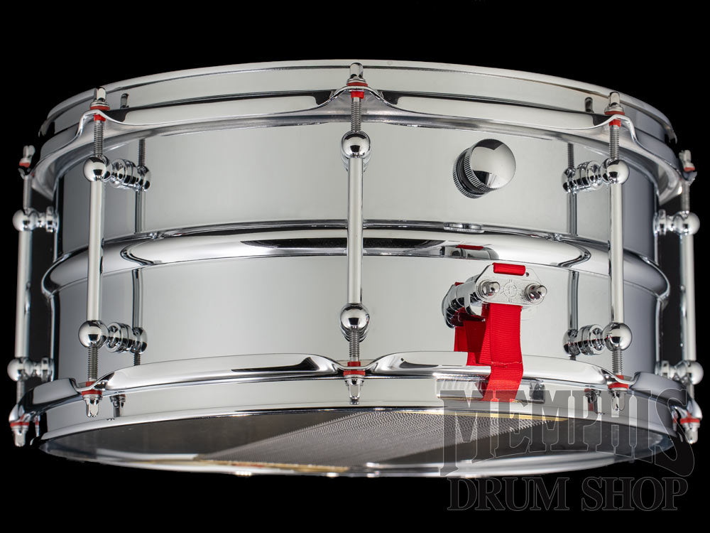 Dunnett Classic 14x6.5 Model 2N Chrome Over Brass Snare Drum