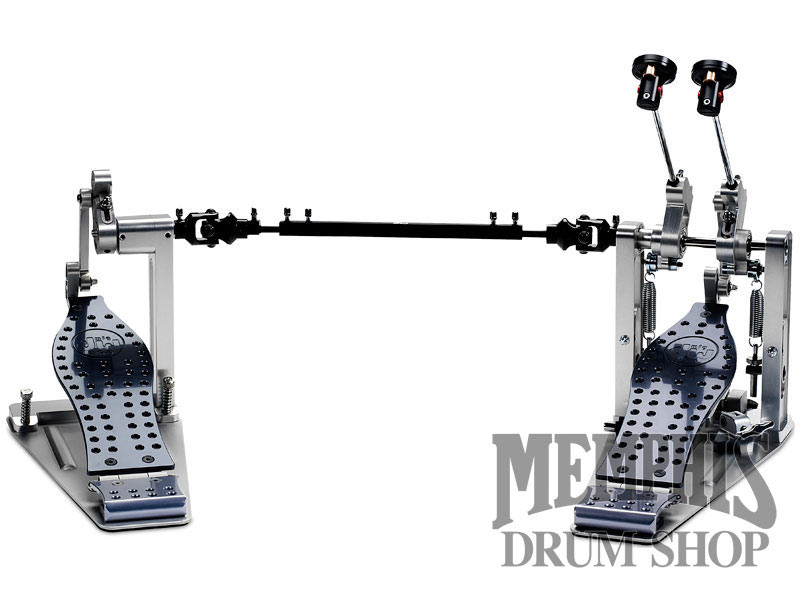 DW MFG Series Machined Direct Drive Double Bass Drum Pedal with Case
