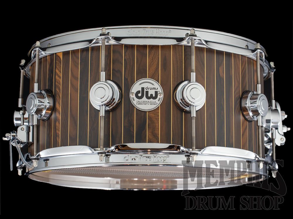 DRMETHOTスリンディ DW 14x6.5 Collector's Series Exotic 333 Maple Snare Drum