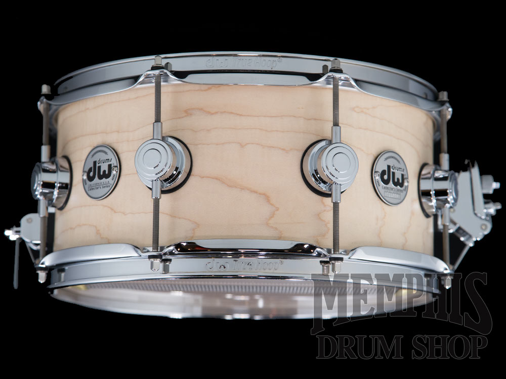 DW 13x6 Collector's Series Standard Maple Snare Drum - Natural Satin Oil