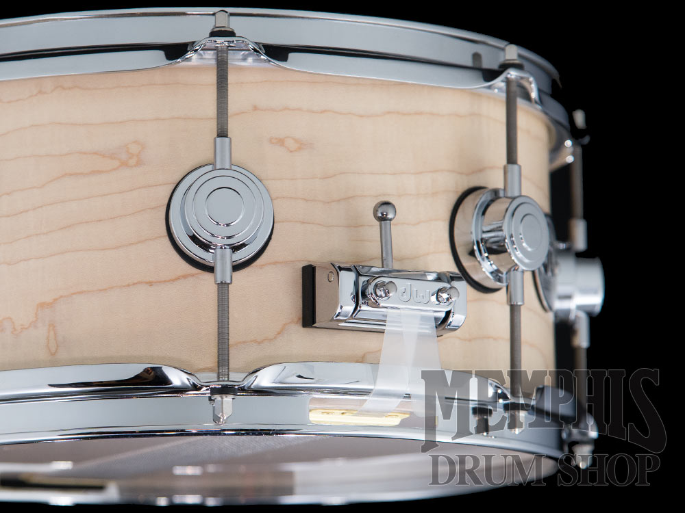 DW 13x6 Collector's Series Standard Maple Snare Drum - Natural Satin Oil