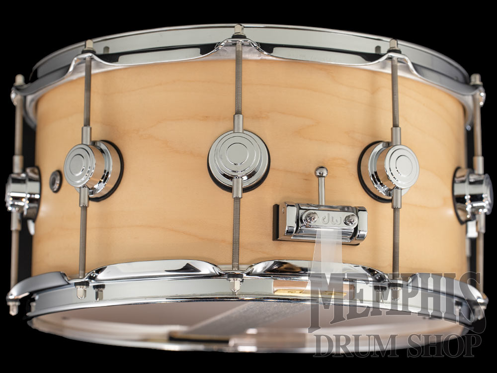 DW 14x7 Collector's Series Standard Maple Snare Drum - Natural Satin Oil