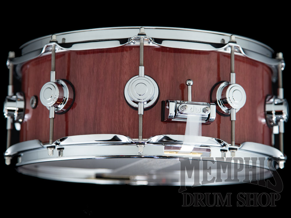 DW 14x5.5 Collector's Series Purpleheart Snare Drum
