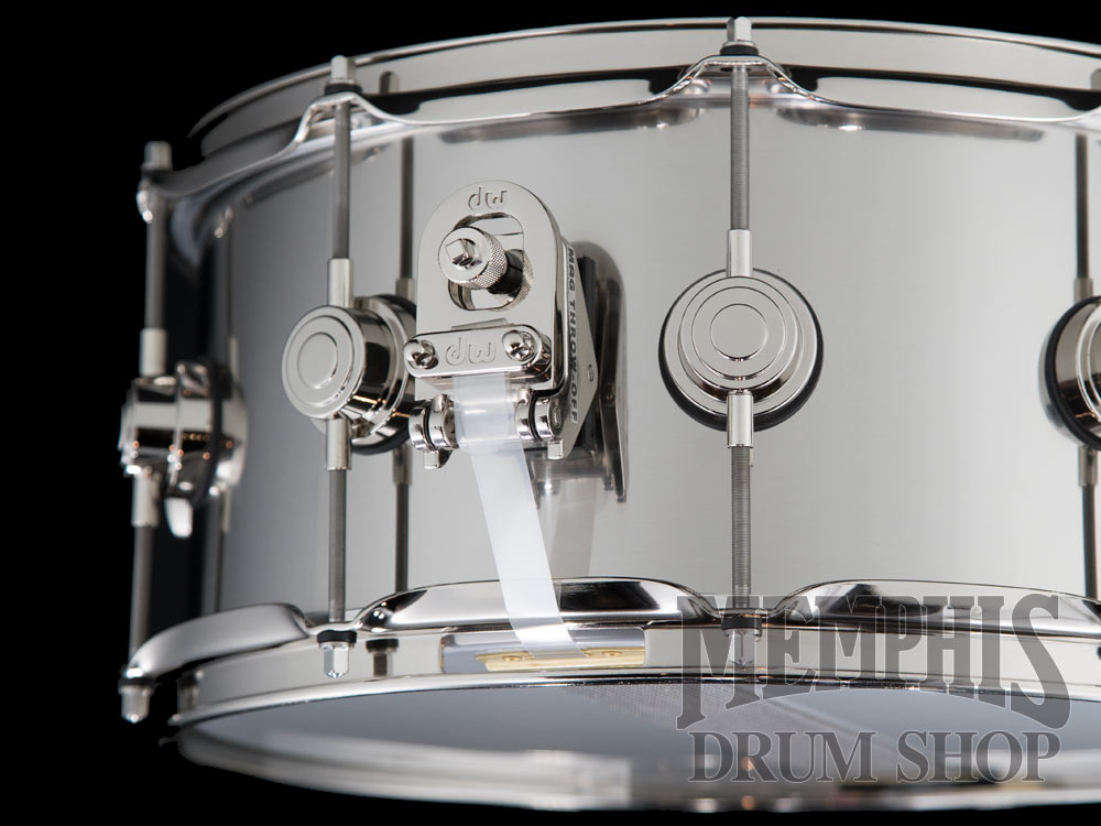 DW 14x6.5 Collector's Series Stainless Steel Snare Drum with Nickel Hardware