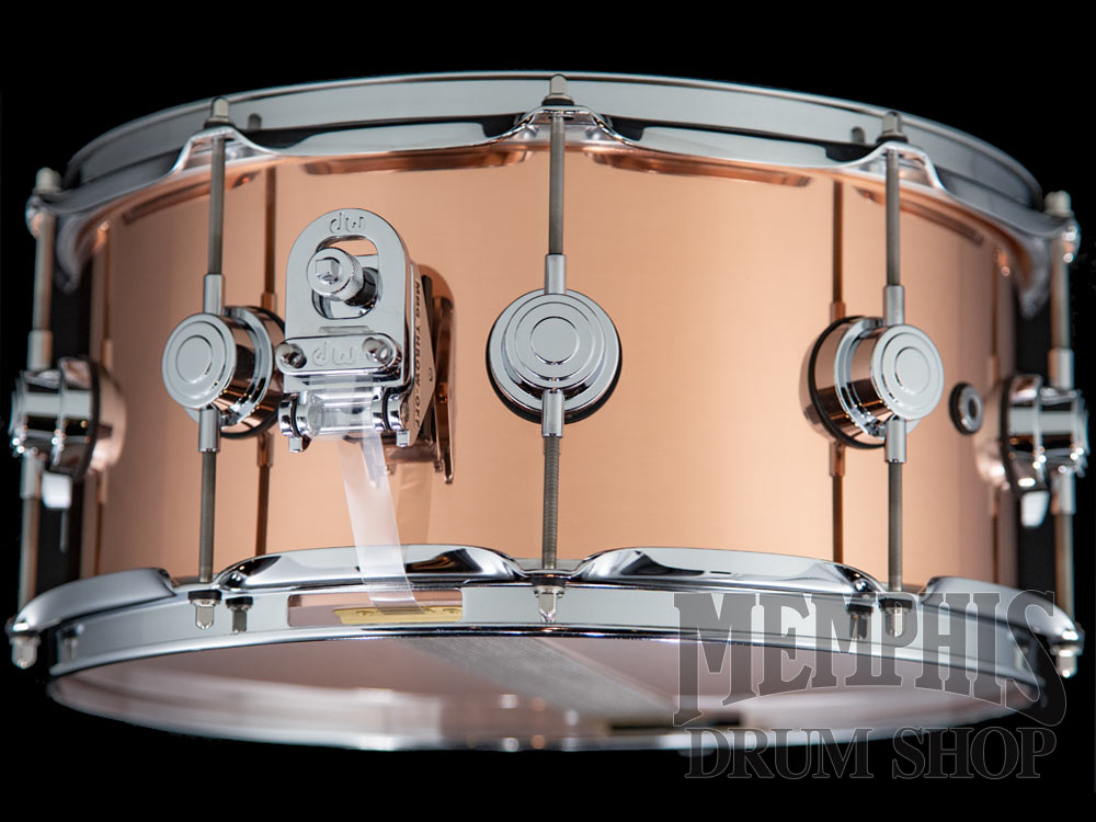 DW 14x6.5 Collector's Series Polished Copper Snare Drum