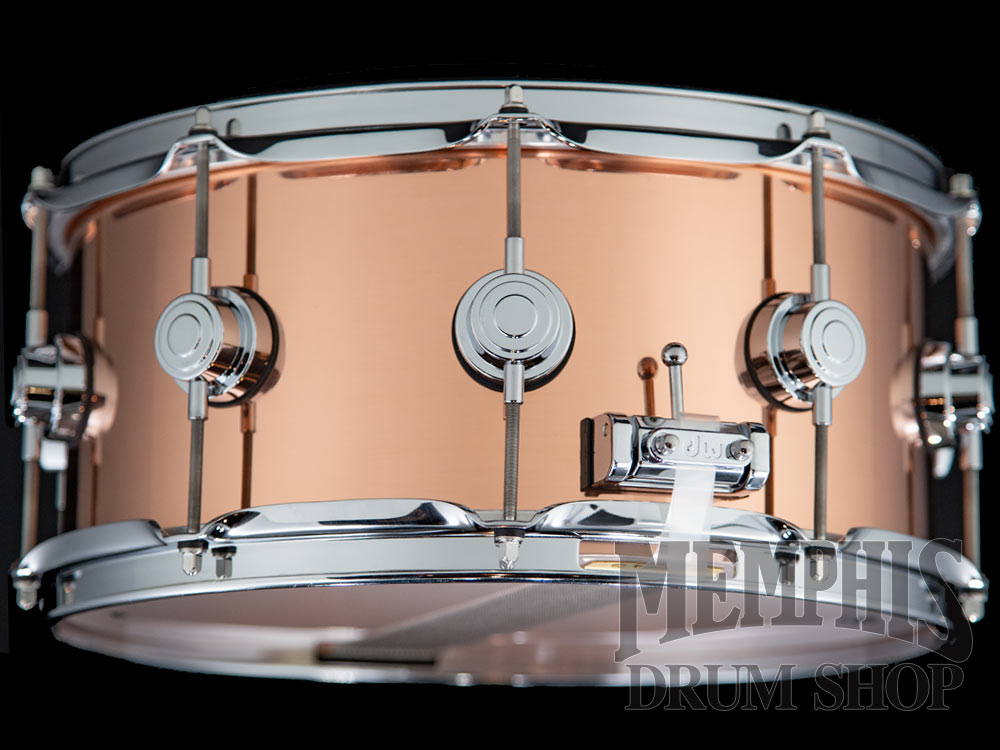 DW 14x6.5 Collector's Series Polished Copper Snare Drum