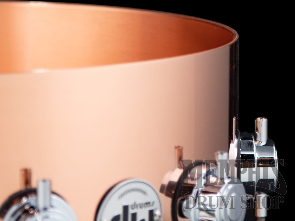 DW 14x6.5 Collector's Series Polished Copper Snare Drum