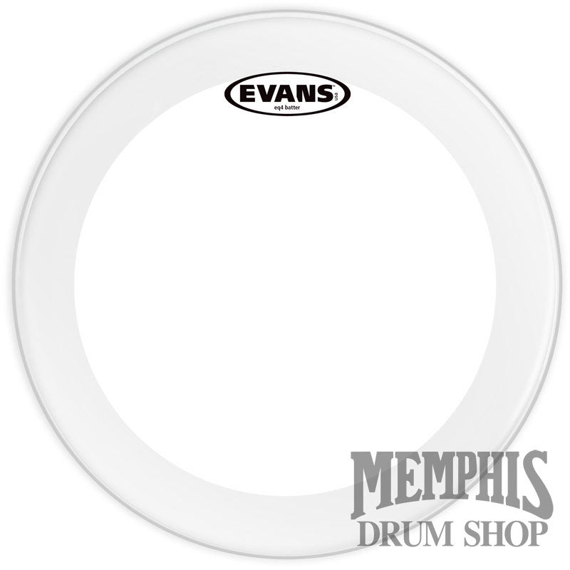 Evans EQ4 Batter Clear 22" Drumhead