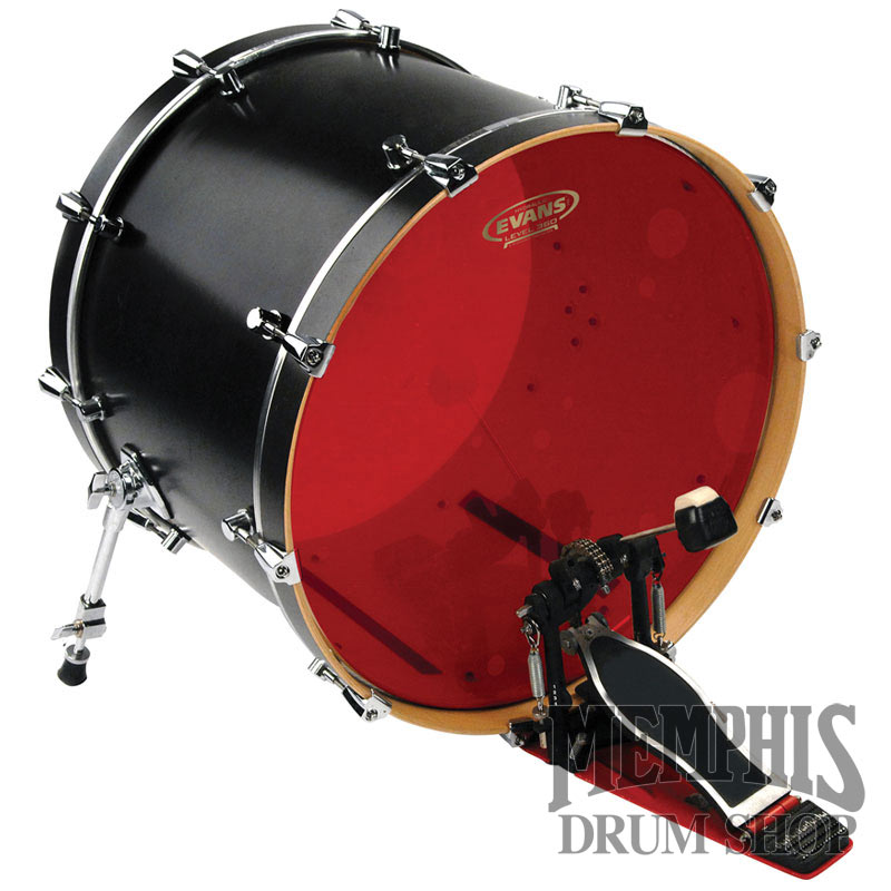 Evans Hydraulic Red 22" Bass Drumhead