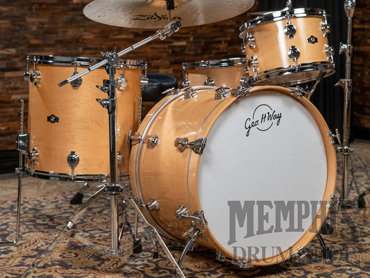 George H. Way Aristocrat Studio Drum Set 22/12/16 - Natural Gloss