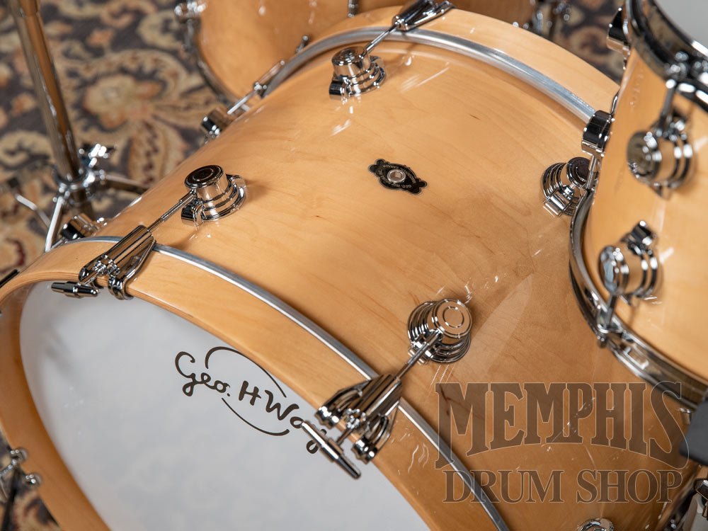 George H. Way Aristocrat Studio Drum Set 22/12/16 - Natural Gloss