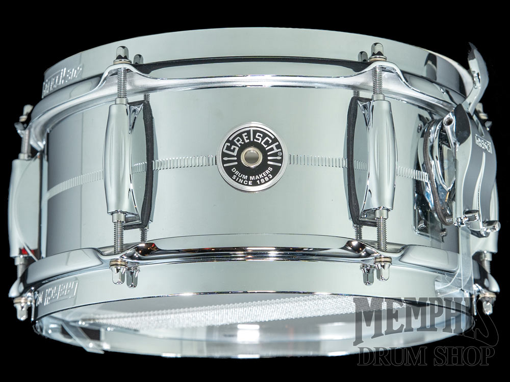 Gretsch 10x5 Brooklyn Chrome Over Steel Snare Drum