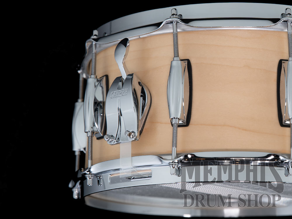 Gretsch 14x6.5 Brooklyn Maple Snare Drum - Straight Satin