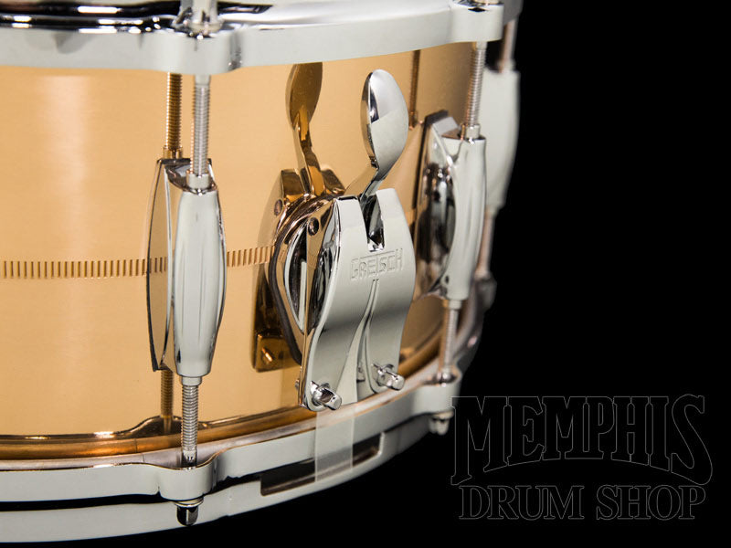 Gretsch 14x6.5 USA Custom Phosphorus Bronze Snare Drum