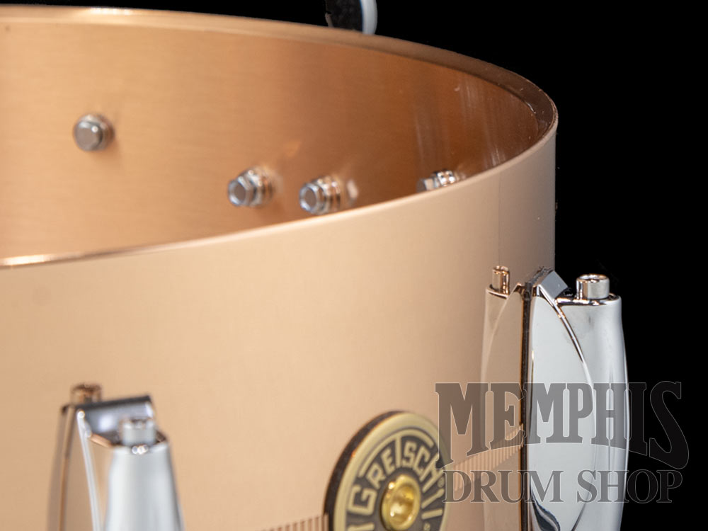 Gretsch 14x5 USA Custom Phosphorus Bronze Snare Drum