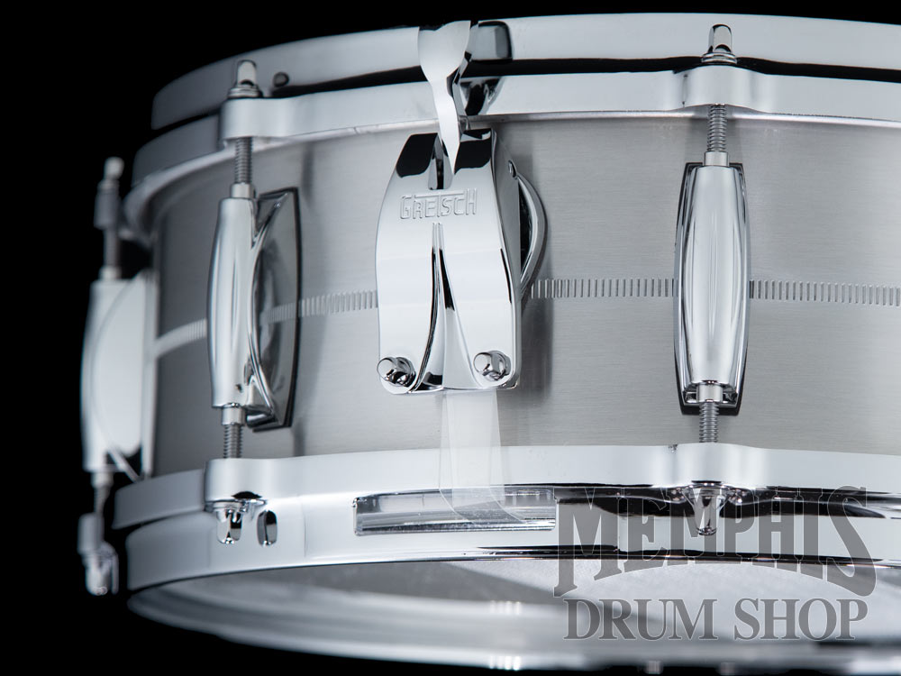 Gretsch 14x5 USA Custom Solid Aluminum Snare Drum