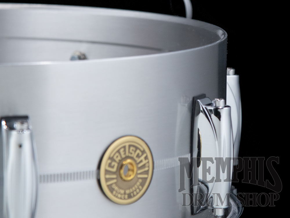 Gretsch 14x5 USA Custom Solid Aluminum Snare Drum