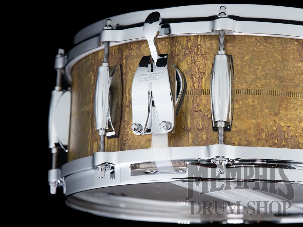 Gretsch 14x5.5 USA Custom Keith Carlock Signature Brass Snare Drum