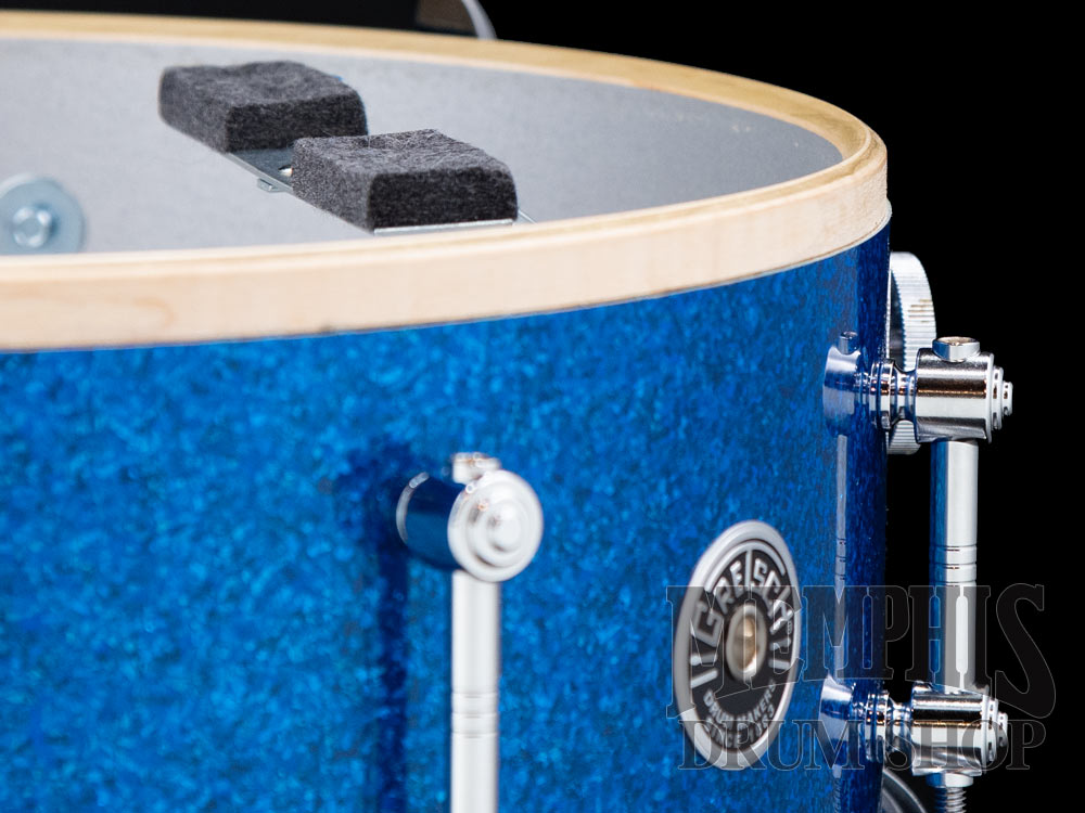 Gretsch 14x5.5 Limited Mike Johnston Brooklyn Standard Snare Drum - Blue Glass